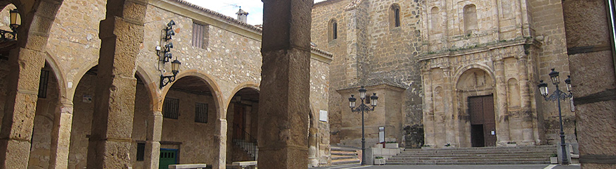 plaza e iglesia de Buendía